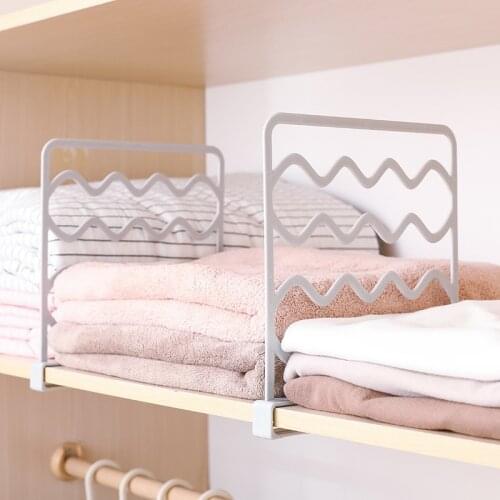Wardrobe Storage Frame Folding Board Creative Household Clothe Artifact T-shirt Storage Frame Anti-wrinkle Storage Holders Racks