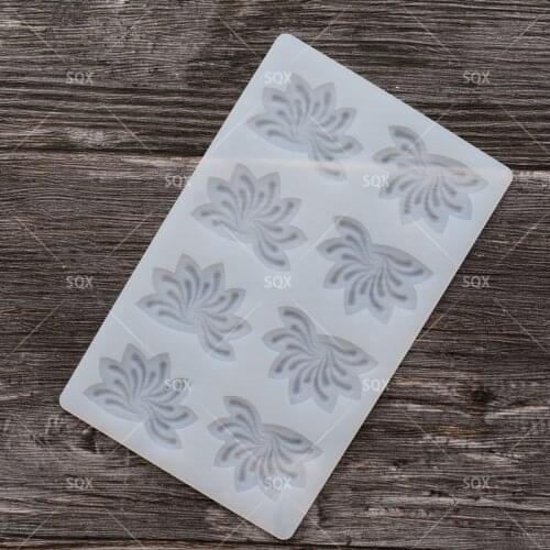 Flowers Shape Silicone Chocolate Mold Silicon Mould for Fondant Cake Decoration SA63