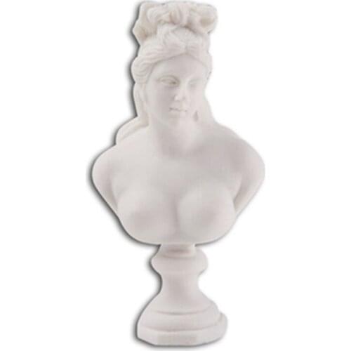 Venus Ariadne Saint George Resin Imitation Plaster Half-Length Portrait Sculpture Living Room TV Cabinet Decoration X3241