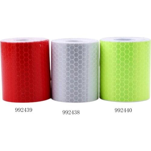 Reflective Bicycle Stickers Adhesive Tape For Bike Safety White Red Yellow Blue Bike Stickers Bicycle Accessories