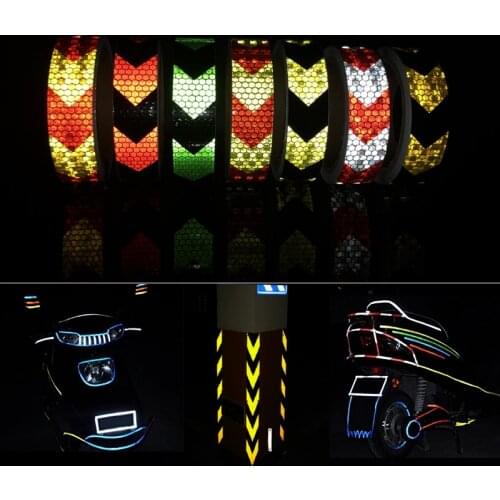 Reflective Bicycle Stickers Adhesive Tape For Bike Safety Reflective Bike Stickers Decals Bicycle Accessories