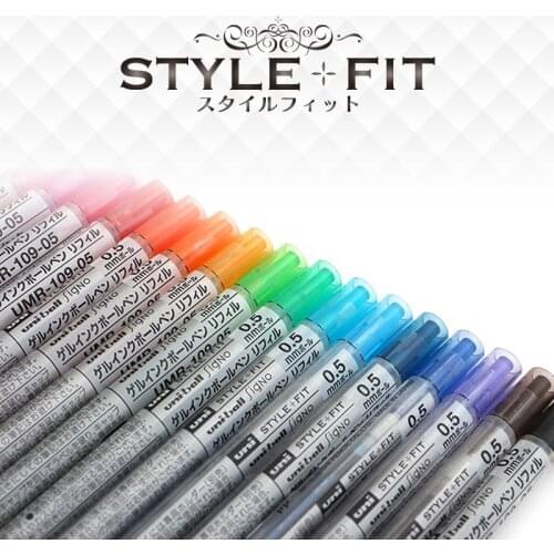 Uni UMR-109 Style Fit Ink Cartridge Pen Refill 0.28 mm 0.38 mm 0.5 mm Japan