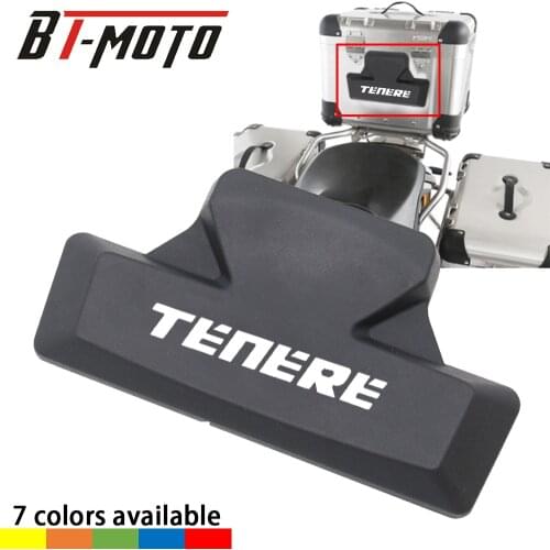 For YAMAHA XT1200Z Super Tenere XT 1200Z XT1200 Z 2010-2019 Motorcycle Seat Back Rubber Passenger Backrest Rear Trunk 3M Sticker