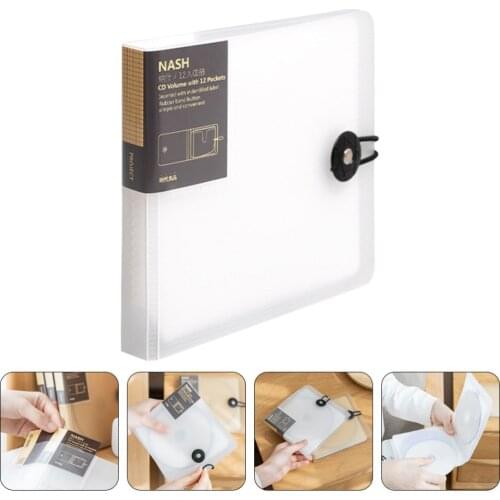 12 Capacity Case Storage Case VCD Storage Organizer Storage Bag