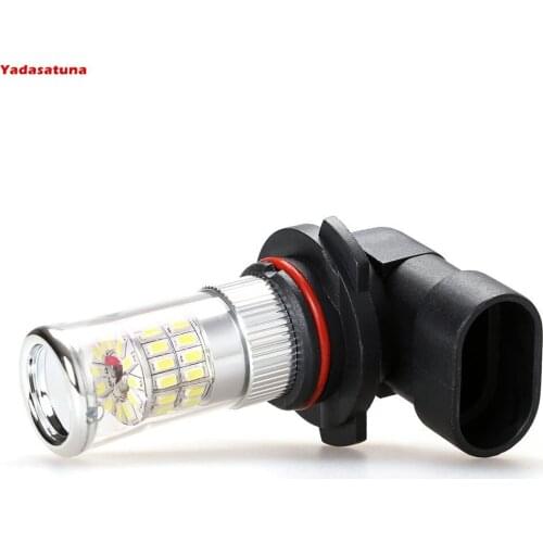 2Pieces 6000K White 9006 HB4 9005 H11 Epistar Chips 3014 48SMD LED Bulb For DRL Fog Driving Light Lamp Reflector Mirror Design