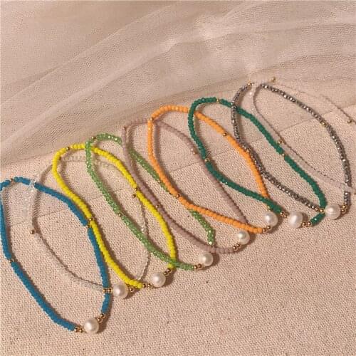 2021 Sparkling Crystal Pearl Beaded Fine Bracelets Pink Rose Powder Crystal Quartz Bracelets Jewelry Multicolor For Women & Girl