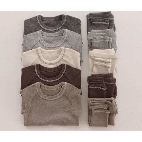 2021 Autumn New Cotton Baby Girl Clothes Set Long Sleeve Bodysuit + Leggings + Bunny Ear Hat 3pcs Infant Cartoon Clothes Suit