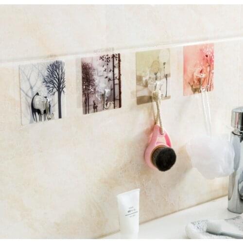 4pcs/set New Seamless Hooks Storage Holder For Home Decorative Storage Hanger