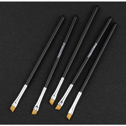 5PCS Angled Eye Brow Brushes Eye Liner Eyebrow Brush Tinting Eyeshadow Shape Cosmetic Makeup Tool High Quality