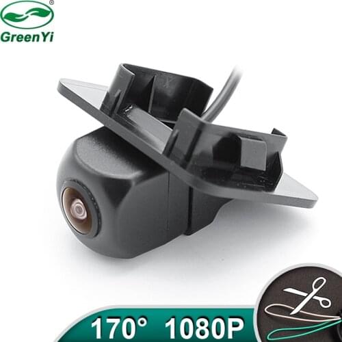 Full HD AHD 1080P Fisheye Lens Vehicle Reverse Backup Rear View Camera For Mazda2 Mazda 2 2015-2017 4 Doors Car