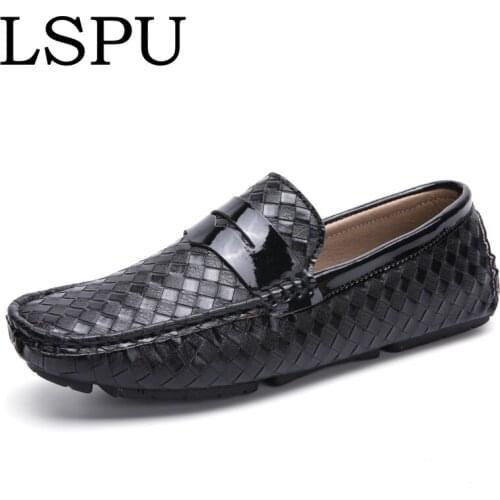 New Arrival Mens Driving Shoes Slip On Breathable Casual Moccasin Flats Fashion Lightweight Men Loafers For Seasons Size 39-44