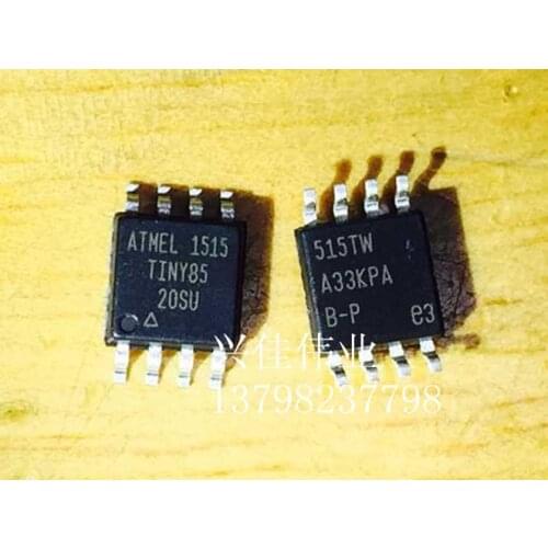 Xinyuan 1pcs ATTINY85-20SU ATTINY85 TINY85 SOP8 NEW IC MCU 8BIT 8KB FLASH 8SOIC NEW