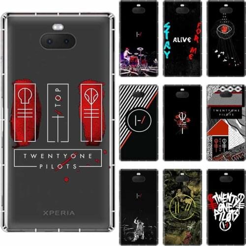 Twenty One Pilots logo soft TPU Case For Sony Xperia X XA XA1 XA2 XA3 XZ XZ1 XZ2 XZ3 XZ4 L1 L2 L3 Plus Compeact