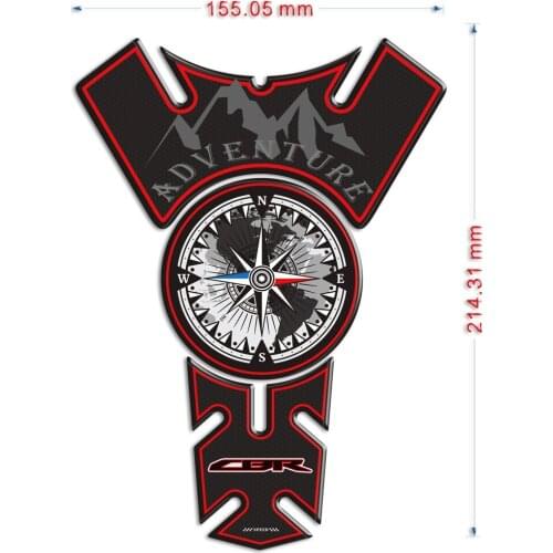 Tank Pad For Honda CBR Fireblade 1000RR 650F 600RR 500R 300R 250R Emblem HRC CBR 1000 600 RR Protector Motorcycle Stickers