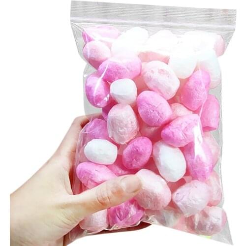 2019 New Rainbow Colorful Styrofoam Squish Slime Fluffy Foam Scented Plasticine Slimes Anti Sludge Kid Clay Soft Toy Crystal