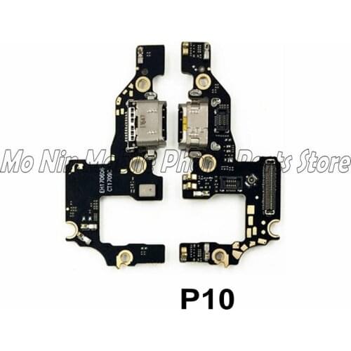 New Microphone Module+USB Charging Port Board Flex Cable Connector Parts For Huawei P10 / P10 Lite / P10 Plus Replacement