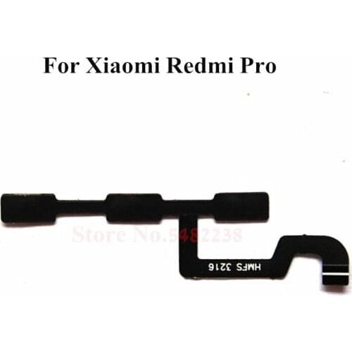 Original Power ON OFF Volume Side Buttons Flex cable For Xiaomi Redmi pro Side Key connector Replacement