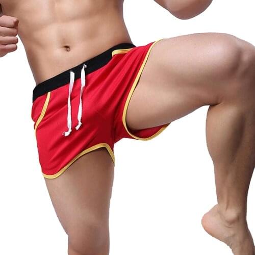 Beach Swimsuit Mens swimming trunks Boxer Briefs Swimming Swim Shorts Trunks men swimwear Pants summer sexy beach shorts