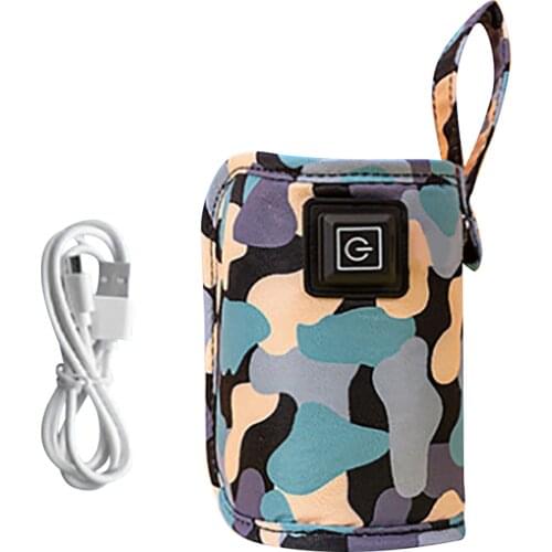 Bottle Warmer Home Universal Cloth Removable 3 Gear Temperature Control Baby Milk USB Insulated Nursing Practical Fast Heating