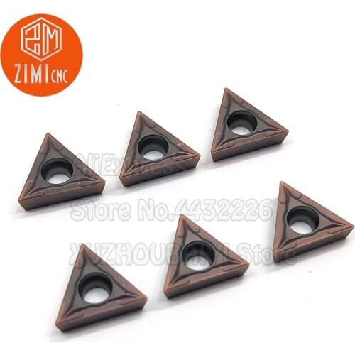 TCMT090202/04 VP15TF Triangular Boring Insert Carbide Cutting Insert External Cutting Tool For Processing Stainless Steel