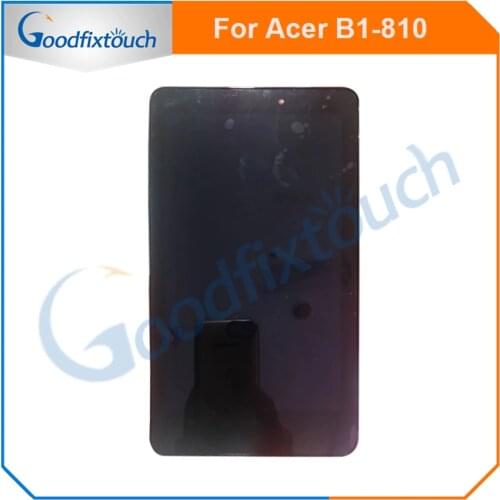 For Acer Iconia Tab 8 B1 810 B1-810 A1 840 A1-840 LCD Display Panel Screen Touch Screen Digitizer Glass Assembly With Frame