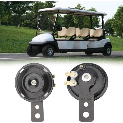 Universal Motorcycle Electric Horn Kit Signal for Motorcycle Waterproof Round Loud Horn Speakers 12V Horn 1.5A 105db