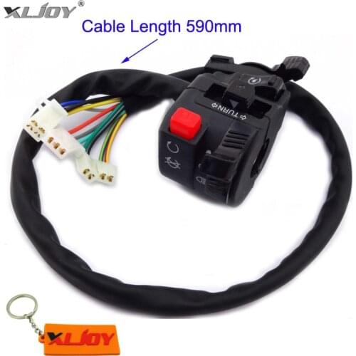 11 Wire 4 Function Handle Switch Control With Choke Lever For Chinese 50cc 70cc 90cc 110cc 125cc 150cc 200cc 250cc ATV Quad