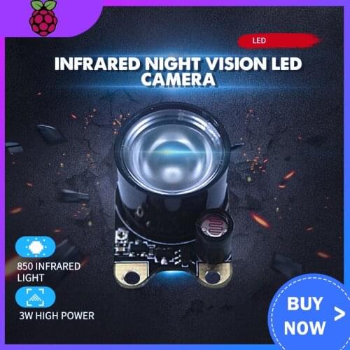 2pcs Infrared LED Light 3W 850 Raspberry Pi Camera Board Module Night Vision Infrared IR
