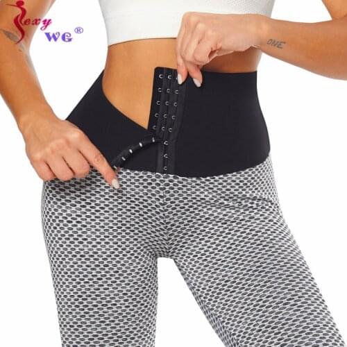 SEXYWG Yoga Pants Gym Leggings Women High Waist Fitness Pant Sports Seamless Hooks Butt Lifter Tights Running Training Trousers