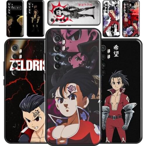 Zeldris Nanatsu no Taizai Case For POCO M3 Pro F3 POCO X3 Pro Cover For Xiaomi Mi 11 Ultra 9T 10T Pro Note 10 Lite