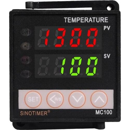 Digital Temperature Controller PID Regulator Thermocouple K or PT100 RTD Type Input Current 4-20mA Output
