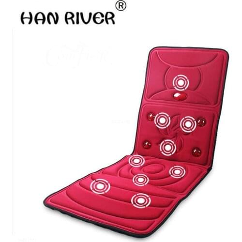HANRIVER Multifunctional electric massage mattress heated the elderly equipment full-body massage cushion household
