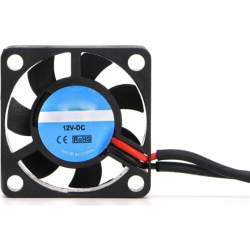 DC 5V/12V 30*30*7mm Small 2Pin Brushless 2-Wire 3007S Axial Cooler Cooling Fan