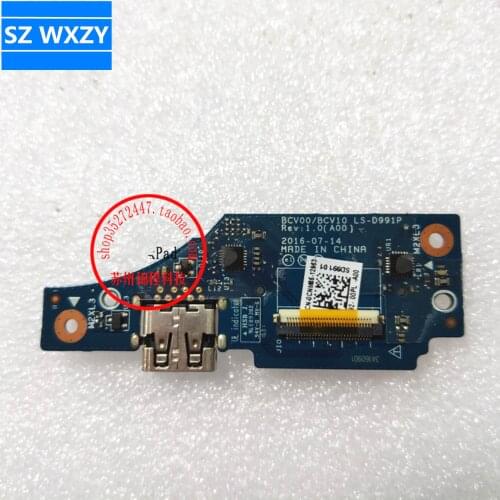 NEW Original For DELL INSPIRON 7466 7566 7567 7467 CARD READER USB PORT BOARD LS-D991P 0CNM86 100% Tested Fast Ship