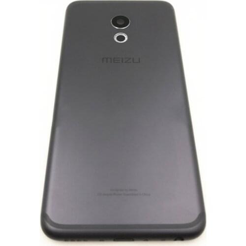 Original New Battery Door Back Cover Housing Case 5.2 Inch For MEIZU PRO 6 with logo without Power Volume Buttons No Flash Lens