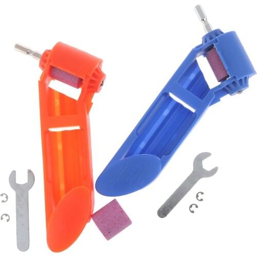 1PC Portable Drill Bit Sharpener Corundum Grinding Wheel Grinder Polishing Kit