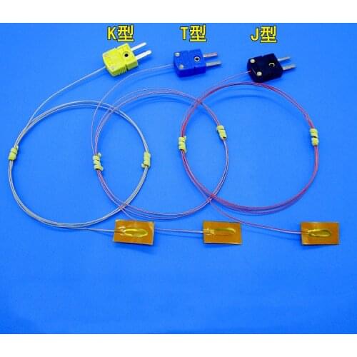 Temperature Thermocouple Surface Paste SMD Thermocouple K type T type J type THERMO-COUPLE WIRE Slice Temperature Sensor Probe