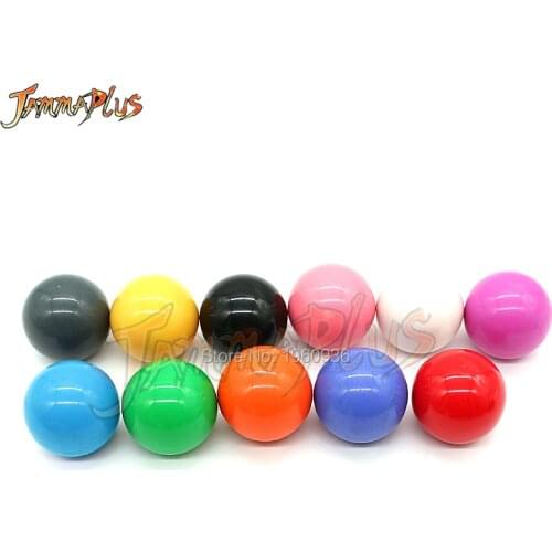 12 color Jamme Arcade Joystick top ball 35mm topball For DIY arcade gaem kit parts 2 PCS