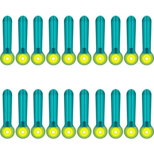 20 Pcs/Pack Strong Silicoen Float Seat Anti-winding Carp Fishing Bean Drifting Holder Bobbers Tackle Accessories