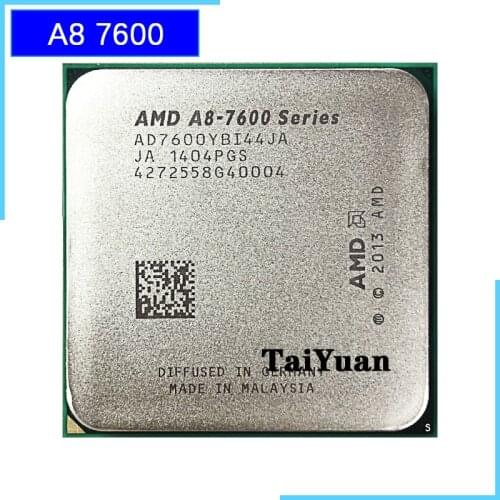 AMD A8-Series A8-7600 A8 7600 3.1GHz Quad-Core AD7600YBI44JA / AD760BYBI44JA Socket FM2