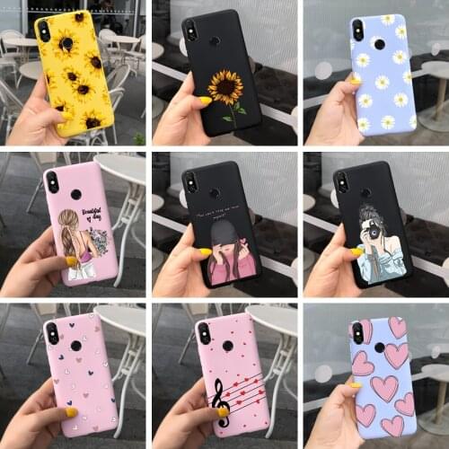 For Xiaomi Redmi 6 Pro Case Redmi 6 6A Funda Beautiful Gril Flower Phone Back Cover For Xiaomi Redmi 6A 6 A Redmi6 Pro Cases