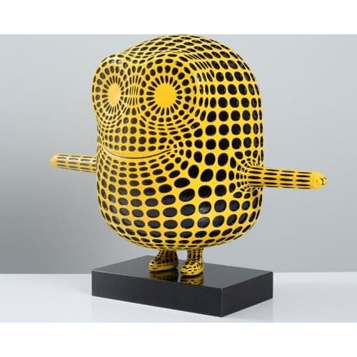 Creative Visual Art Home Decoration Abstract Cartoon Figurine Sculpture Nordic LivingRoom Office Large Landing Statue Handicraft