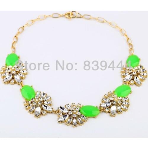 Fashion Jewelry Popular Shining Crystal Chains Necklace