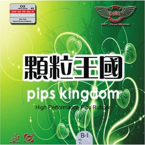 Dawei 388B-1 Short Pips-Out Table Tennis (PingPong) Rubber (without Sponge)