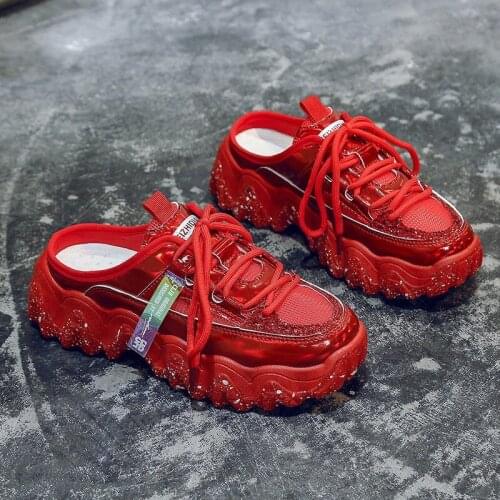 UKZN 2021 Spring New Style Women Shoes Students Daddy Shoes Sports Shoes Breathable Color Matching Women' Sneakers Y2，36-42