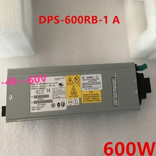 New PSU For Delta DC -48~60V 600W Power Supply DPS-600RB-1 A