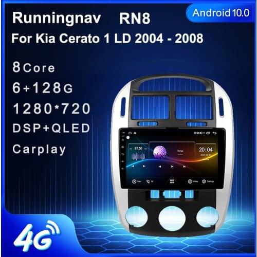 Runningnav For Kia Cerato 1 LD 2004 - 2008 Android Car Radio Multimedia Video Player Navigation GPS