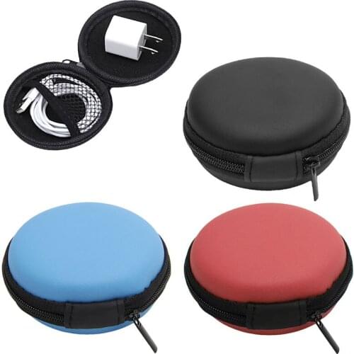 THINKTHENDO Mini Coin Purse Hard Case Bag Storage Case Box For SD TF Card Earphones Headphones Earbuds