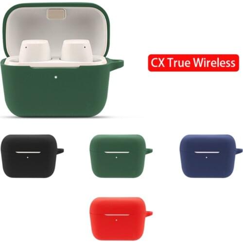 Protective Cover for sennheiser-CX True Wireless Case Silicone Sleeve Anti-Lost N0PB