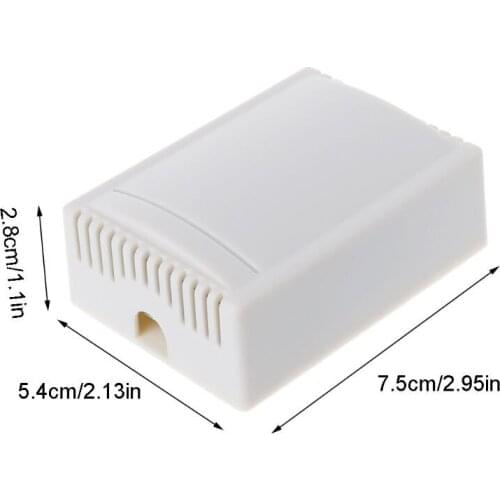 1Set 433Mhz DC12V 4CH RF Wireless Remote Control Switch Receiver Module for Gate Garage Door Window Lamp Light E56B
